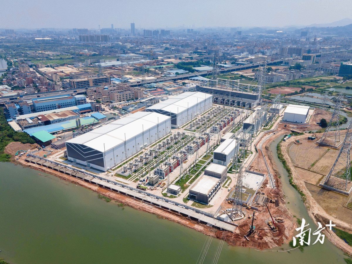 粵港澳大灣區直流背靠背電網工程（南通道）